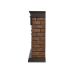 Портал для каминов Electrolux Bricks Wood 25 (камень темный, шпон венге)