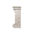 Портал для каминов Electrolux Torre 25U (угловой, камень белый, шпон белёный дуб)