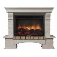 Портал Electrolux Pietra 25U (угловой, камень белый, шпон беленый дуб)