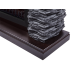 Портал для каминов Electrolux Porto 25U (угловой, камень черный, шпон венге)